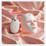 The Complete Glow Kit — RadianceLab Pro LED Mask + 7-in-1 LED Neck & Face Sculptor